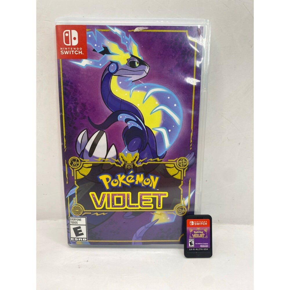 Pokemon Violet - Nintendo Switch (Original Case & Cartridge) in box 005